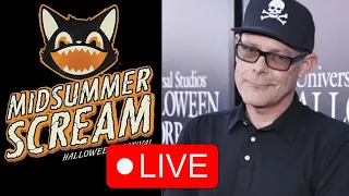 🔴 Halloween Horror Nights Presentation Livestream - Midsummer Scream 2023