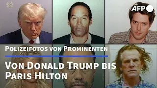 Trump ist mit seinem "Mugshot" in guter Gesellschaft | AFP