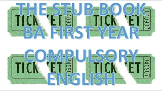 THE STUB BOOK ||BA/BSW/BBS FIRST YEAR COMPULSORY ENGLISH IN NEPALI - BY Sajjan Raj Pokhrel