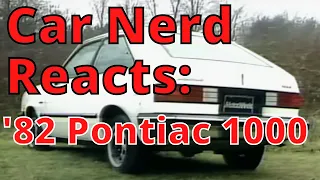 82 Pontiac 1000 (Reaction) MotorWeek Retro Review