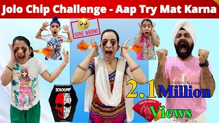 Jolo Chip Challenge - Aap Try Mat Karna | Ramneek Singh 1313 | RS 1313 VLOGS | Spiciest | Dangerous