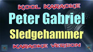 Peter Gabriel - Sledgehammer (Karaoke Version) VT