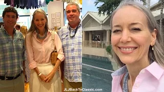 Classic Fashion/Style Over 40-50: Vlog--Vineyard Vines Opening Party Naples, FL, 2016; My OOTD