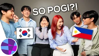 Koreans Meet PPOP Group for the First Time! (with AJAA!) 🇰🇷🇵🇭 | EL's Planet