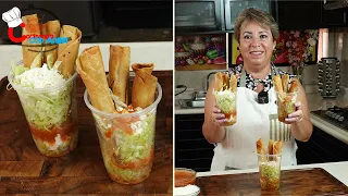 El Negocio De Hoy!!! Prepara Esta Receta De Flautas En Vaso