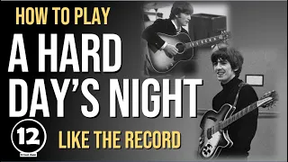 A Hard Day's Night - The Beatles | Guitar Lesson