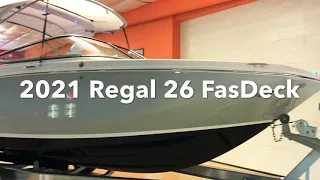 2021 Regal 26 FasDeck Virtual Tour @ FPM