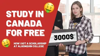 Scholarship for international students in Canada. Study for free in Canada