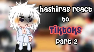 Hashiras react to TikToks | part 2 | Gacha Demon Slayer