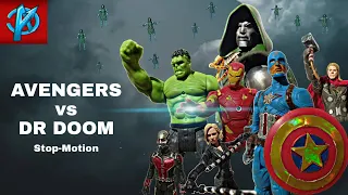 Avengers vs Dr Doom Stop motion Epic movie | Rise of DOOM | KD STUDIOS #stopmotion #marvellegends