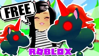 How To Get FREE EVIL UNICORN PET in ADOPT ME! Roblox Update LEGENDARY