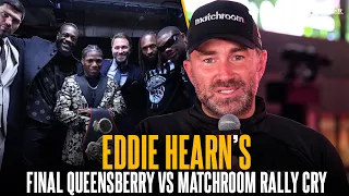 “Shut up!” Eddie Hearn reacts to Deontay Wilder’s 60lbs weight DEFICIT & gives final rally cry