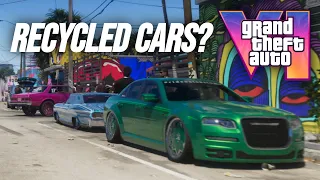 Let's Talk About GTA 6's "Recycled" Cars...