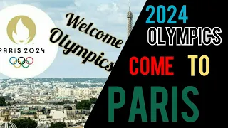 2024 Olympics come to Paris | thanks tokyo | welcome paris | sports 2024... (French)