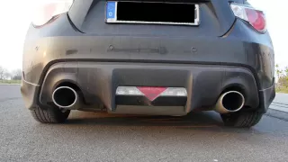 Toyota GT86, Subaru BRZ, Scion FR-S - FOX Sportauspuff ab KAT, FOX exhaust catback