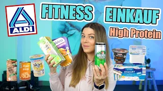 Aldi Fitness Food Einkauf 🤤 | High Protein & gesunde Ernährung | So kaufe ich ein im Muskelaufbau!