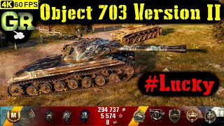 World of Tanks Object 703 II Replay - 9 Kills 4.5K DMG(Patch 1.7.0)