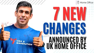 7 NEW CHANGES IN UK IMMIGRATION RULES 2023 ~ APRIL 2023 UPDATES