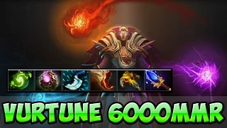 Dota 2 - Vurtune 6000 MMR Plays Invoker vol #7 - Ranked Match