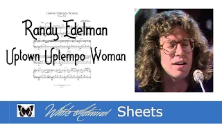 Uptown Uptempo Woman (Piano Solo + Accompaniment with sheets)