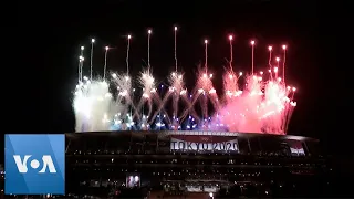 Olympic Games End with Fireworks Display