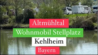 Wohnmobil Stellplatz Pflegerspitz im schönen Städtchen Kelheim / Altmühltal / Bayern