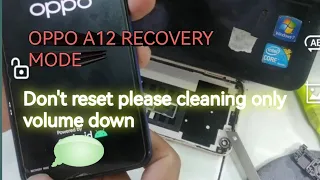 OPPO A12 RECOVERY MODE