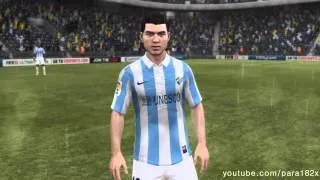 FIFA 13: Malaga CF Player Faces