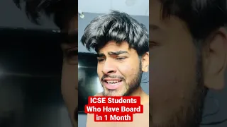 ICSE Students Right Now 🎃🤡 #icseboard #icse