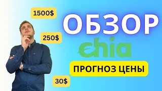 Обзор Chia XCH Прогноз Цены БУДУТ ИКСЫ Криптовалюта