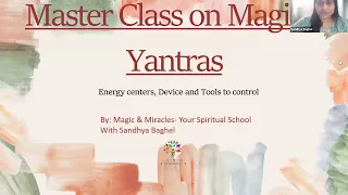 Magical Yantras Free Master Class! #yantra #yantras #workshop #demo #nidhishrotriya