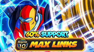 AWESOME SUPPORT, TERRIBLE CATEGORY!! 60% AGL Hyper Meta Rildo EZA Max Links | DBZ Dokkan Battle