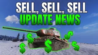 SELL, SELL, SELL?? World of Tanks Console Update News