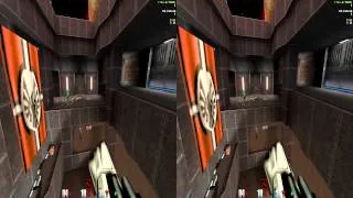 3D: PURRI vs DaHanG - QuakeCon 2007 ztn2dm3 - stereoscopic 1080p 1440p openAL