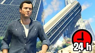 24 Stunden Erdbeben CHALLENGE in GTA 5!