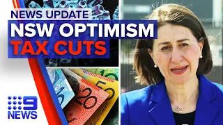 Update: NSW optimistic COVID-19 progress, possible income tax cuts | 9 News Australia