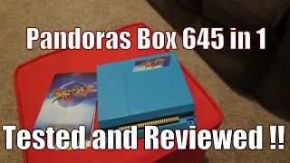 Pandoras Box 4 - 651 in 1 Jamma Multi Game Board - Tested and Reviewed