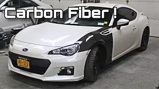 BRZ Gets CARBON FIBER FENDERS ! (SEIBON OEM STYLE CARBON FIBER FENDERS)