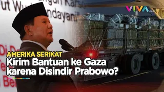 AS Perdana Kirim Bantuan ke Gaza, Tertusuk Kalimat Pedas Prabowo?