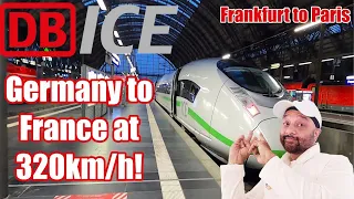 Frankfurt to Paris Train Journey and Room Tour