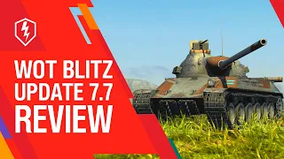 WoT Blitz. Update 7.7 Review: New Czechoslovakian Branch Headed by the TVP T 50/51