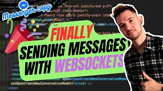 Day 22 of Coding a Messenger Copy - Finally sending messages! 🥳 |  React/Express