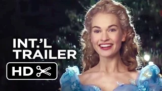 Cinderella Official International Trailer #1 (2015) - Helena Bonham Carter, Lily James Movie HD
