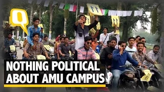 The Quint: AMU’s Student Union Elections Are Not Political