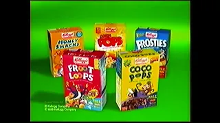 Kellogg’s Nickelodeon Tattoos AU 1999 Advert