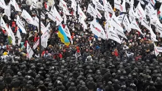 Протесты на майдане переросли в столкновения с полицией!Киев онлайн! Новости Украины!Митинг ФОПов!
