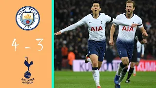 Manchester City vs Tottenham 4-3 (4-4) All Goals & Highlight 2019