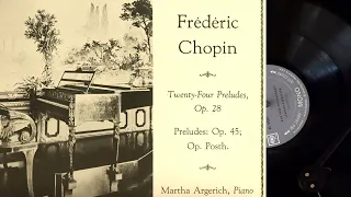 [LP] Chopin - Preludes - Argerich (side B)