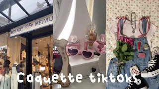 coquette, messy french girl, old money aesthetic tiktoks | outfits, baking, sewing, lifestyle ♡