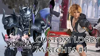 Dissidia Final Fantasy NT (DFFNT) - Tidus and Cecil Custom Lobby Matches 1